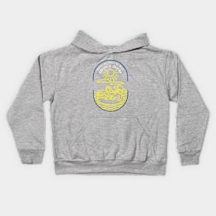 Vacation State of Mind Unplug & Unwind Kids Hoodie